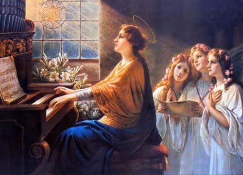 st cecilia image
